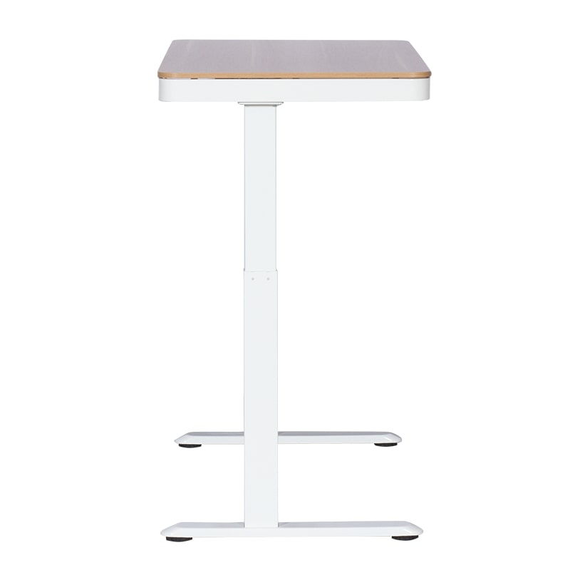 CR-118 E Ергономично бюро с електрическо регулиране на височината - бук-бял